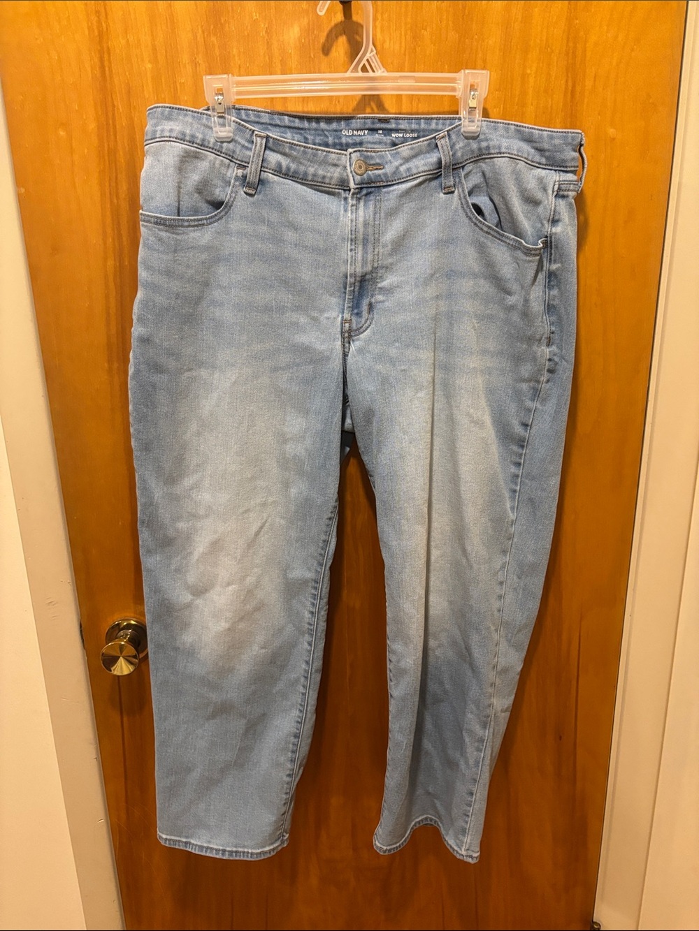 Old Navy Light Blue Loose Jeans - Women's